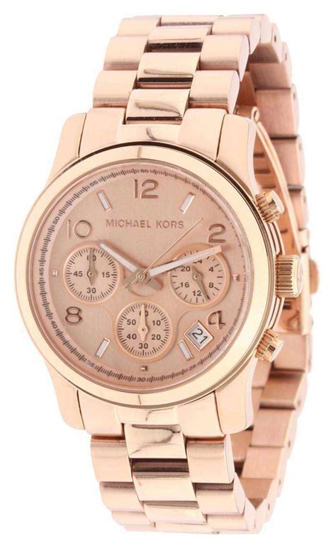 michael kors mk5128 rose gold plated watch|Michael Kors Women's Runway Rose Gold Plated Stainless Steel .